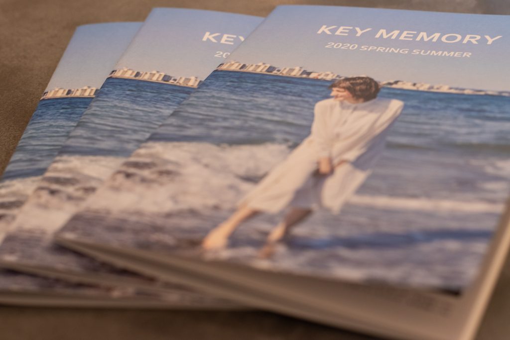 KEY MEMORY　LOOKBOOK 2020 SPRING SUMMER